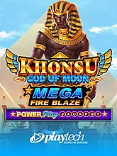 Mega Fire Blaze Khonsu God of Moon PowerPlay Jackpot
